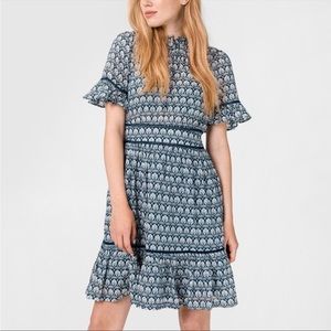 Scotch and Soda Printed Viscose Short Dress